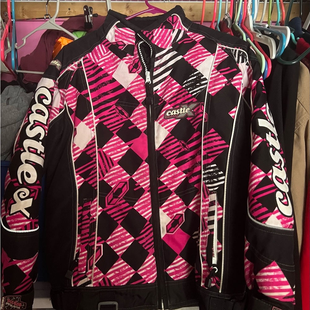Girls Youth Large Castle X Snowmobile Jacket